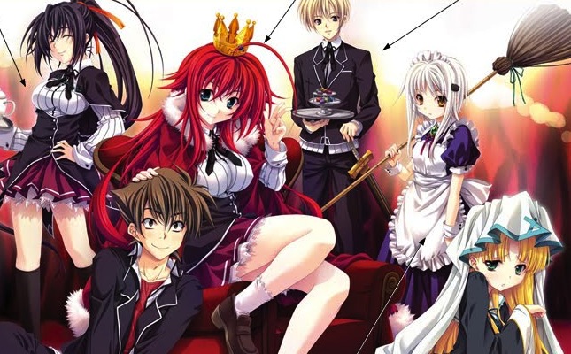 High School DxD novo ecchi com pegada shonen que promete ser ruim