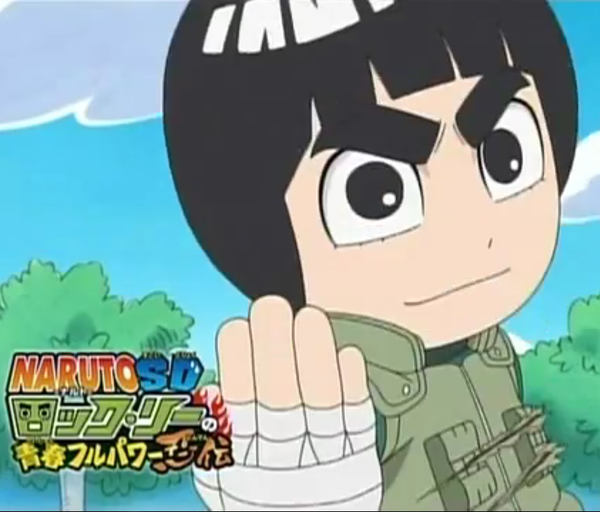 Spin-off de Rock Lee ganha versÃ£o animada