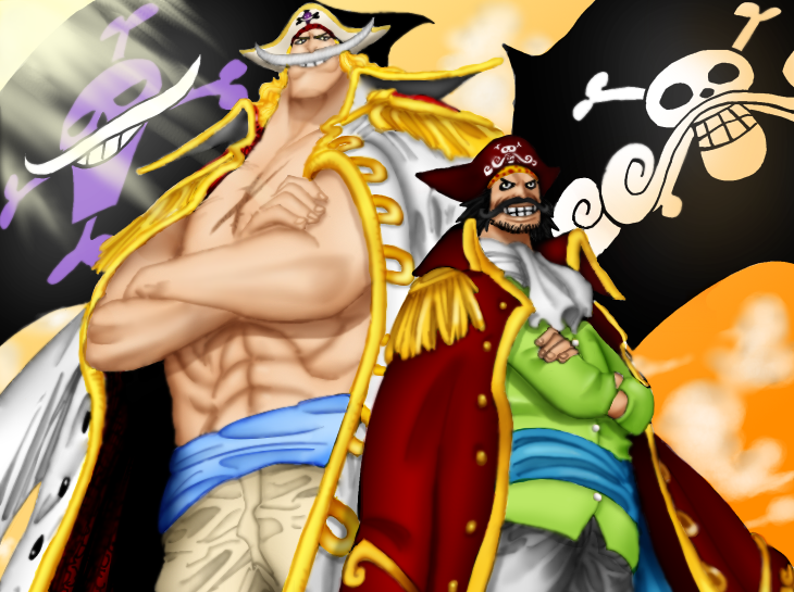 Figures de One Piece Excellent Model Portrait.Of.Pirates de Gol D. Roger e Barba Branca estÃ£o em prÃ©-venda